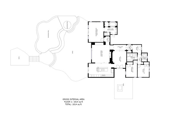 Floor Plan, Welshland St., Danville
