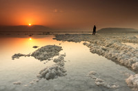 Sunrise at the Dead Sea